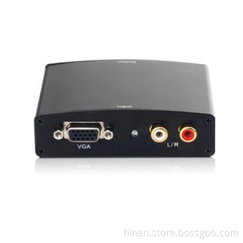 HDMI Converter (VGA + R/L Audio to HDMI)